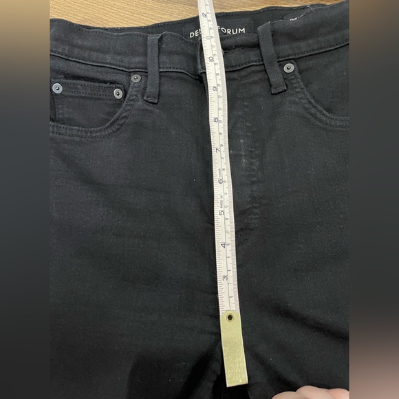 Denim Forum The Lola High Rise Skinny Black Jean Aritzia 25L 26W - Picture 6 of 9